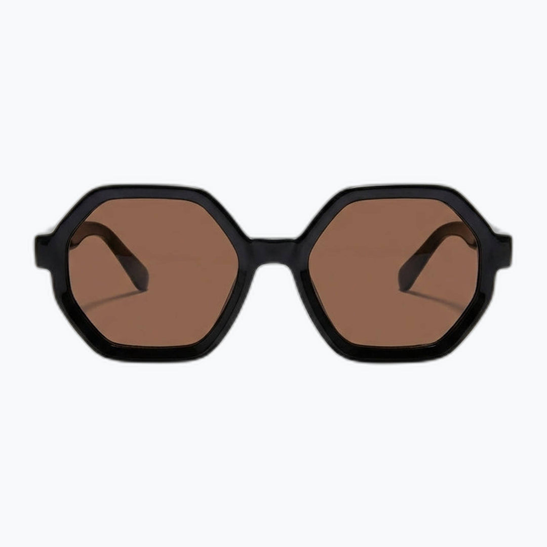 The Hex - Modern Polarized Hexagon Sunglasses - The Village Retail