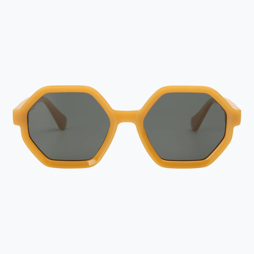 The Hex - Modern Polarized Hexagon Sunglasses - The Village Retail