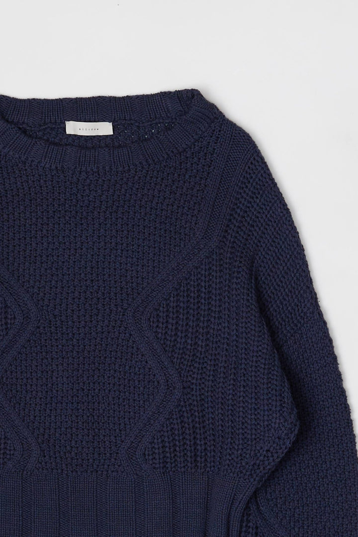 The Sadie Sweater | Textured Cropped Sweater - The Village Retail