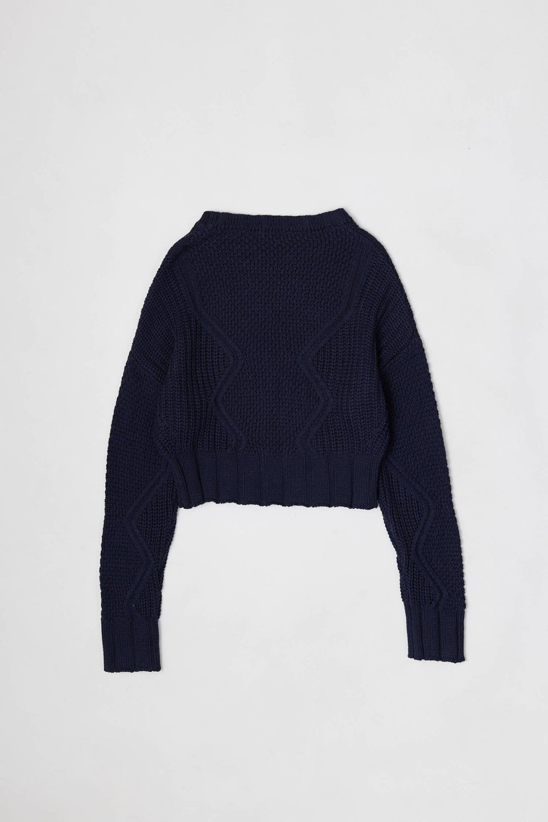 The Sadie Sweater | Textured Cropped Sweater - The Village Retail