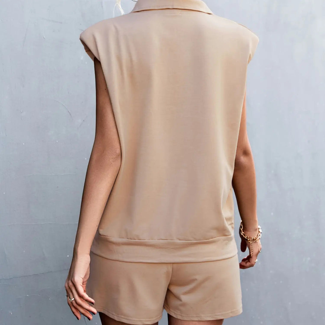 Time for Sunshine Sleeveless Two - Piece Set - The Village Retail