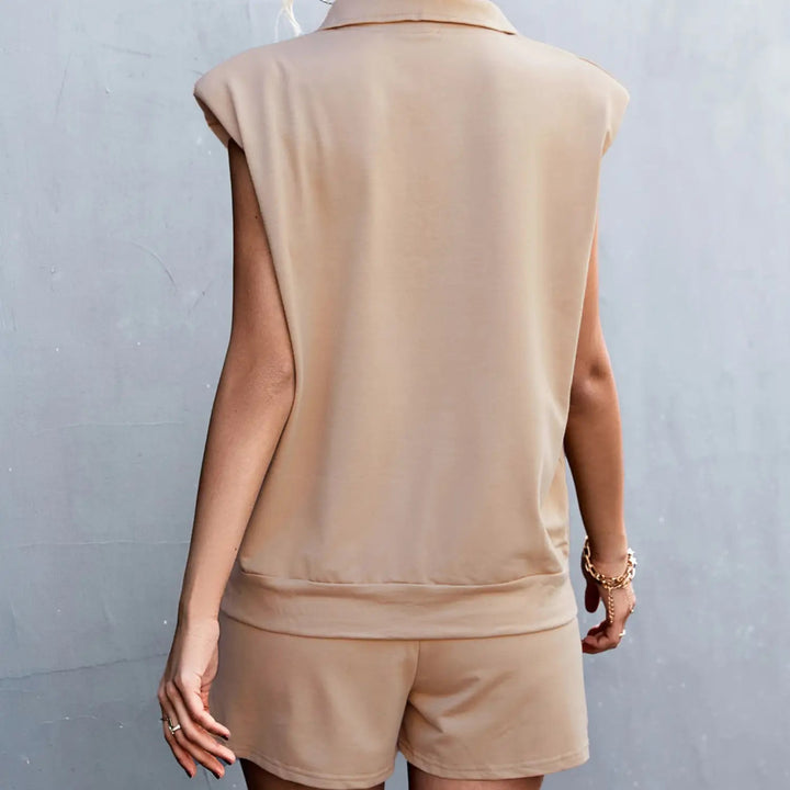 Time for Sunshine Sleeveless Two - Piece Set - The Village Retail