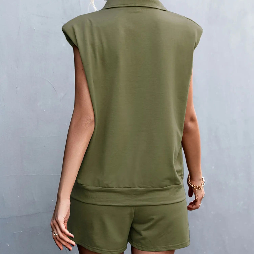 Time for Sunshine Sleeveless Two - Piece Set - The Village Retail