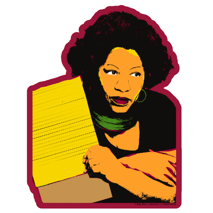 Toni Morrison Book Lovers Sticker - The Village Retail