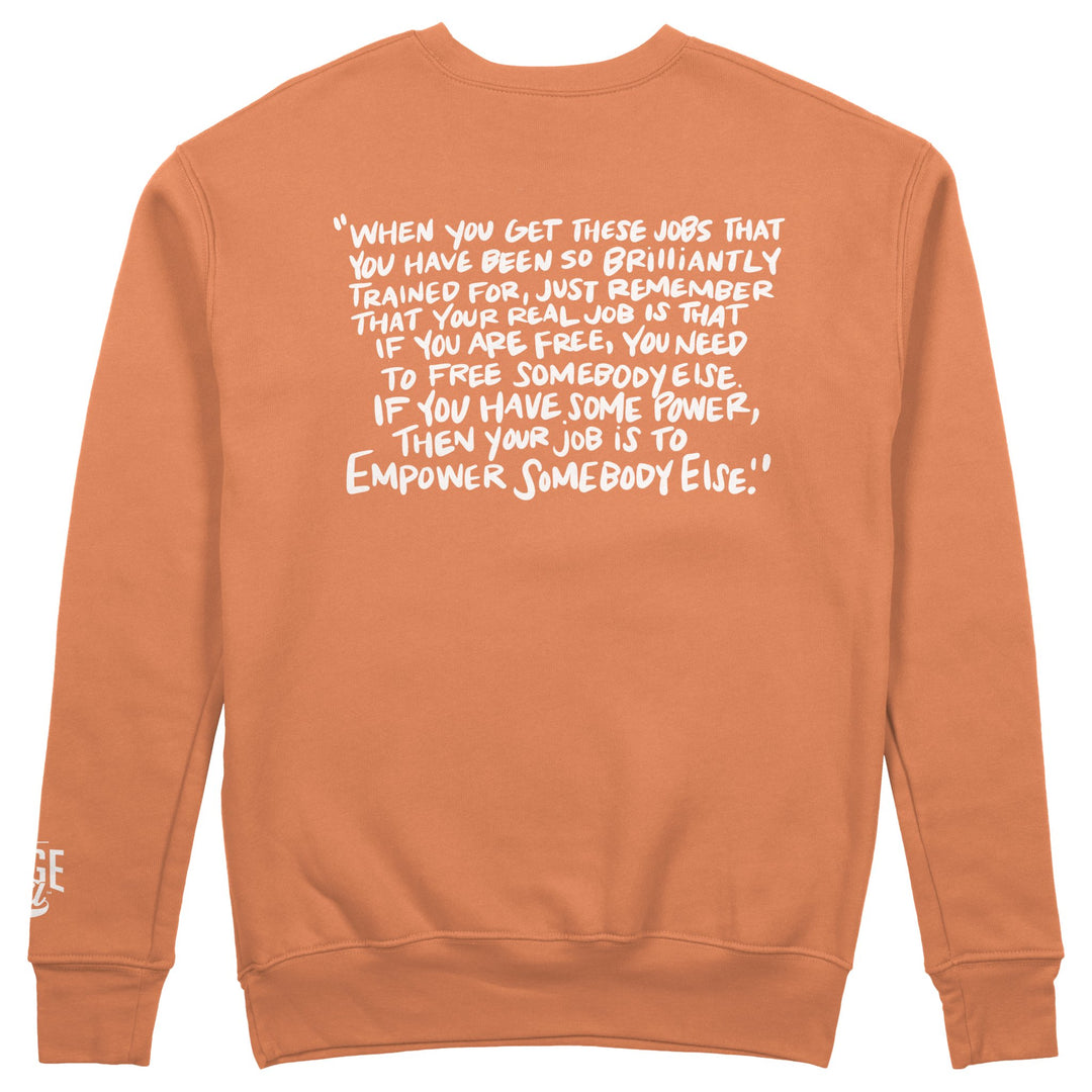 Toni Morrison Crewneck (Embroidered) - The Village Retail