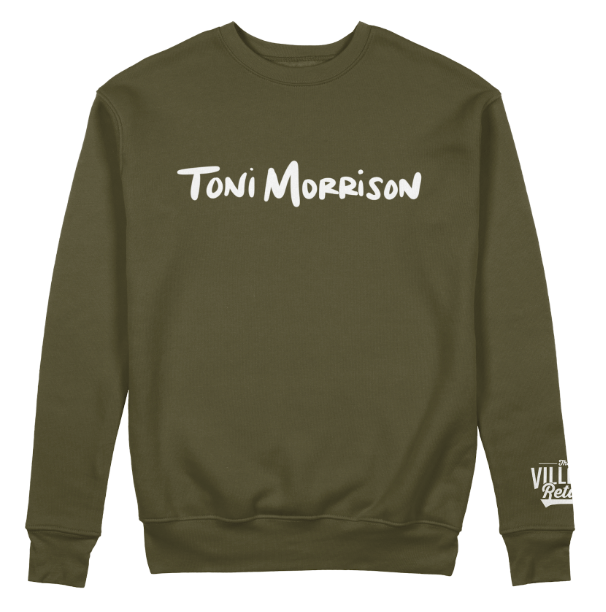 Toni Morrison Crewneck (Embroidered) - The Village Retail