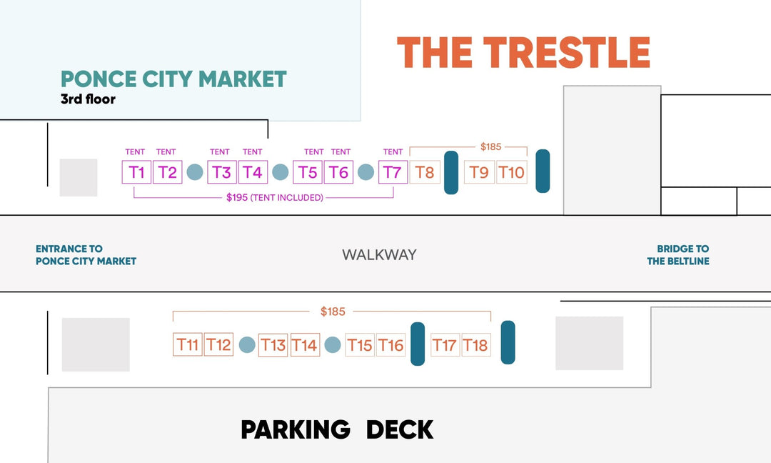 Trestle: Maker's Market Booth September 2026 - The Village Retail