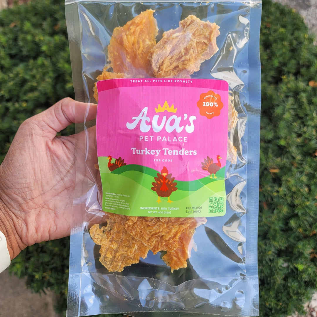 Turkey Breast Jerky Dog Treats - Turkey Tenders - The Village Retail