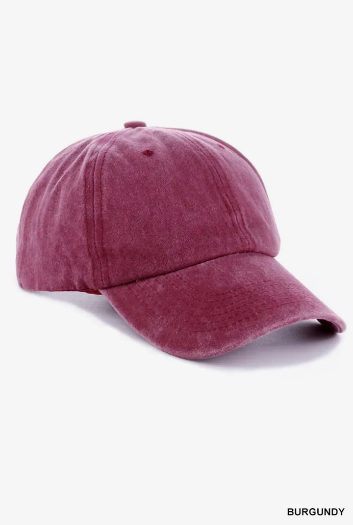 Vintage Washed Baseball Cap - The Village Retail