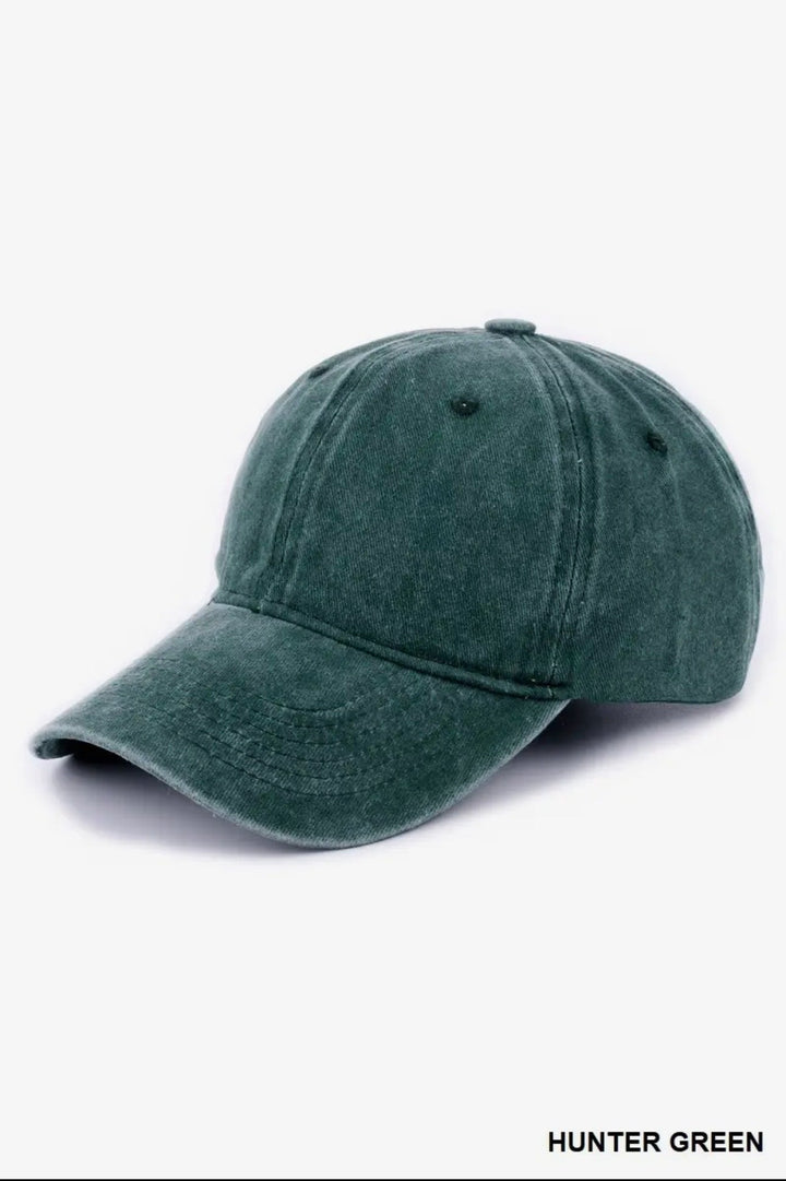 Vintage Washed Baseball Cap - The Village Retail
