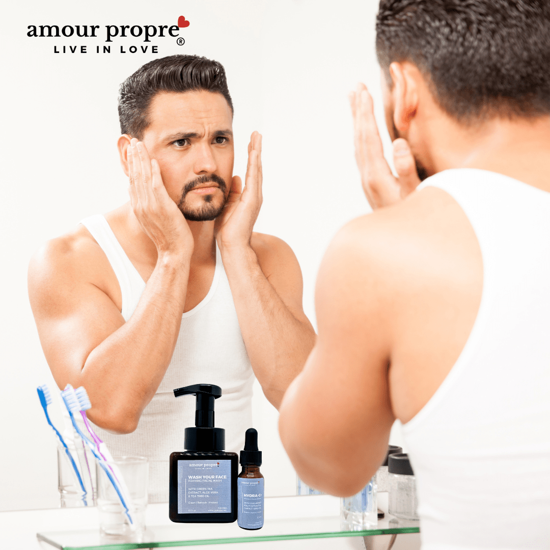 Wash Your Face - Gentle Foaming Facial Wash with Green Tea Extract for Him - The Village Retail