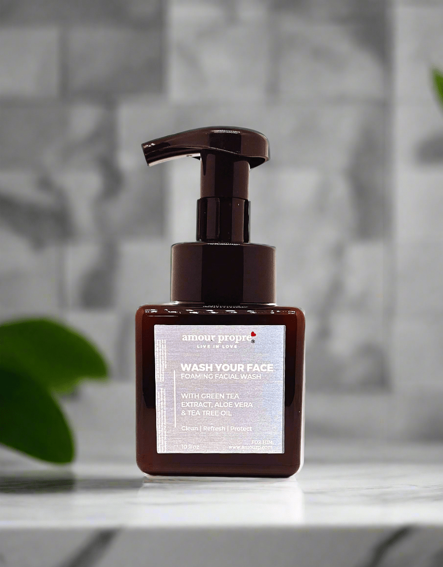 Wash Your Face - Gentle Foaming Facial Wash with Green Tea Extract for Him - The Village Retail