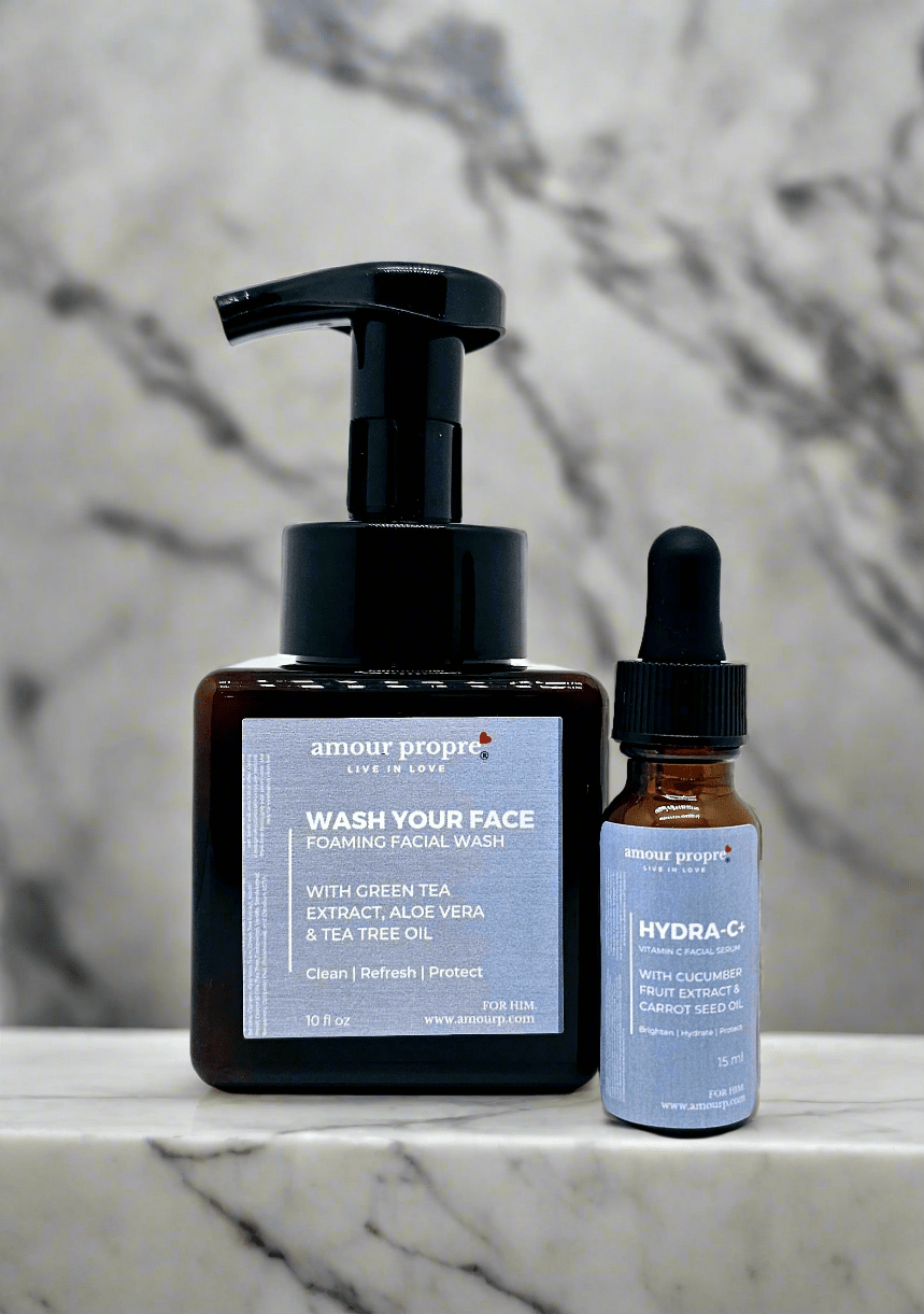 Wash Your Face - Gentle Foaming Facial Wash with Green Tea Extract for Him - The Village Retail