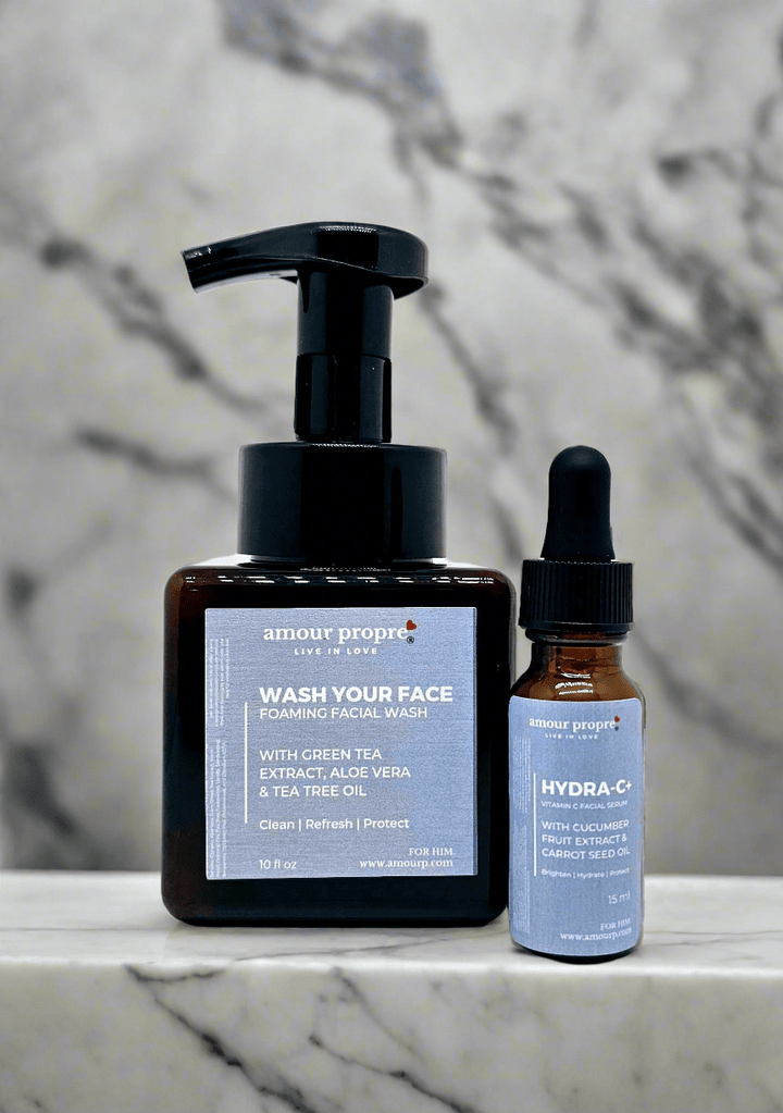 Wash Your Face - Gentle Foaming Facial Wash with Green Tea Extract for Him - The Village Retail