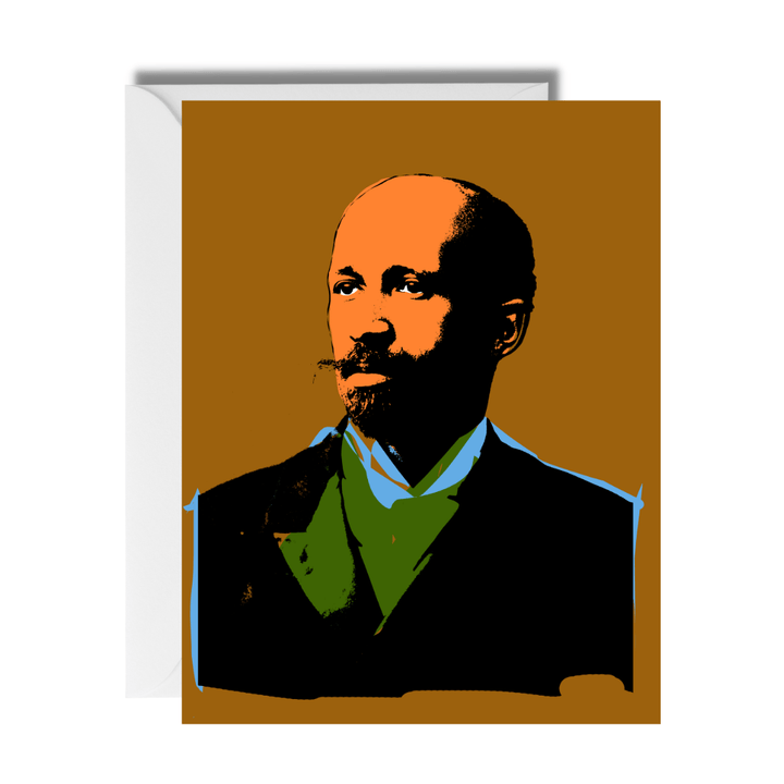 W.E.B. Du Bois Wisdom Card | Black History Greeting Cards - The Village Retail
