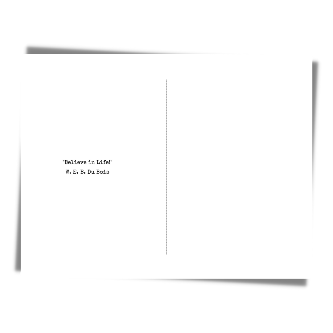 W.E.B. Du Bois Wisdom Card | Black History Greeting Cards - The Village Retail