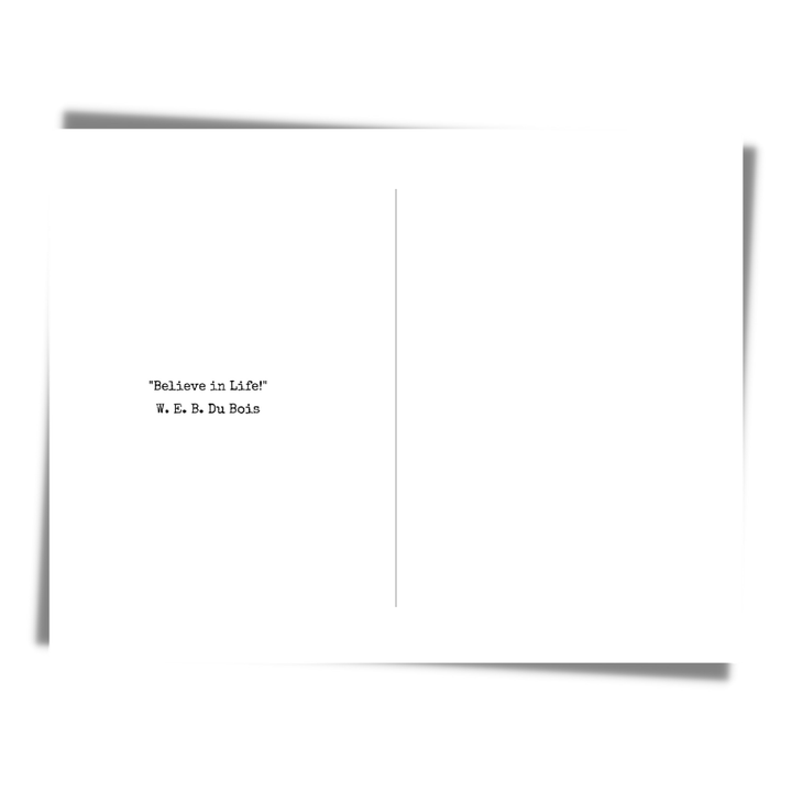 W.E.B. Du Bois Wisdom Card | Black History Greeting Cards - The Village Retail