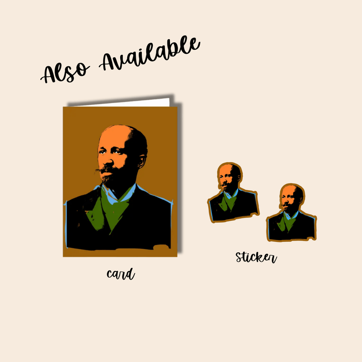 W.E.B. Du Bois Wisdom Card | Black History Greeting Cards - The Village Retail