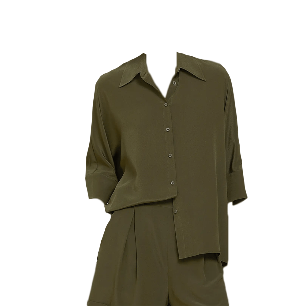 Weekend Oversize Silk Co - ord Set - The Village Retail