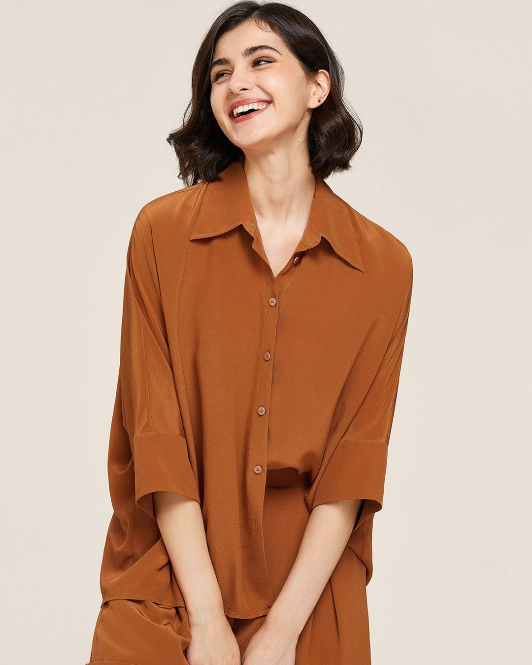 Weekend Oversize Silk Co - ord Set - The Village Retail