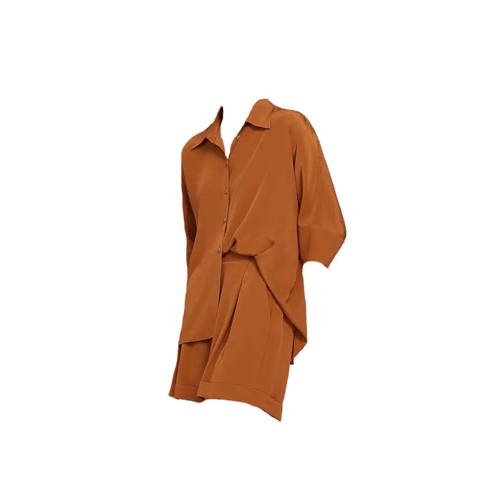 Weekend Oversize Silk Co - ord Set - The Village Retail