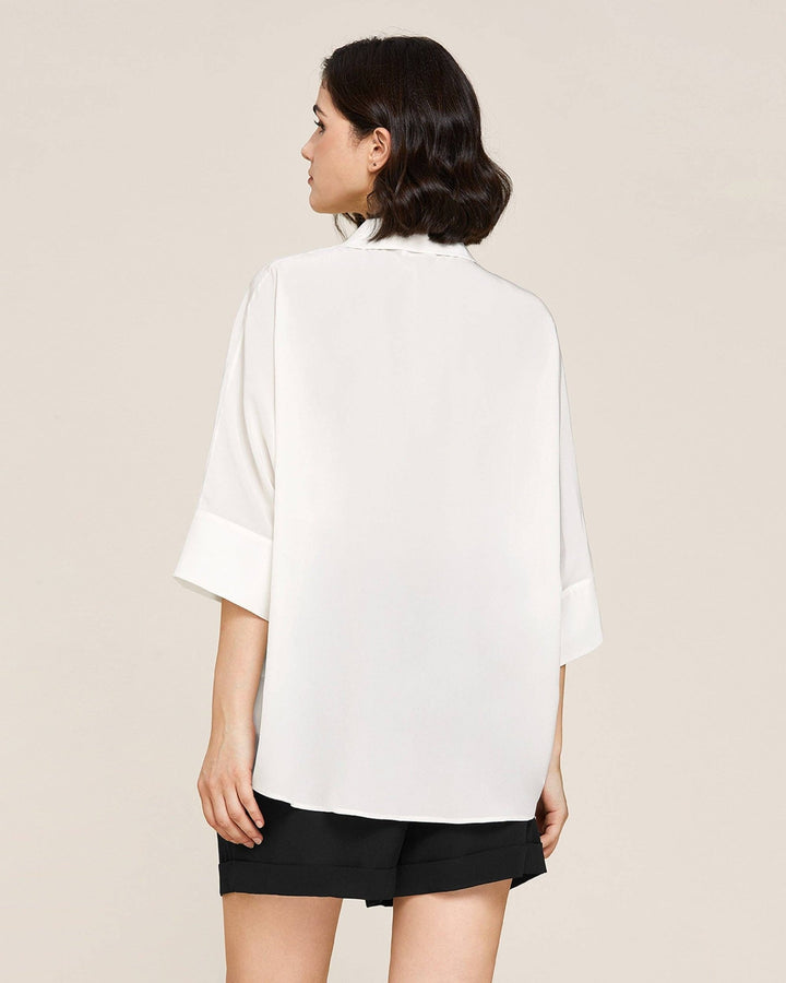 Weekend Oversize Silk Co - ord Set - The Village Retail