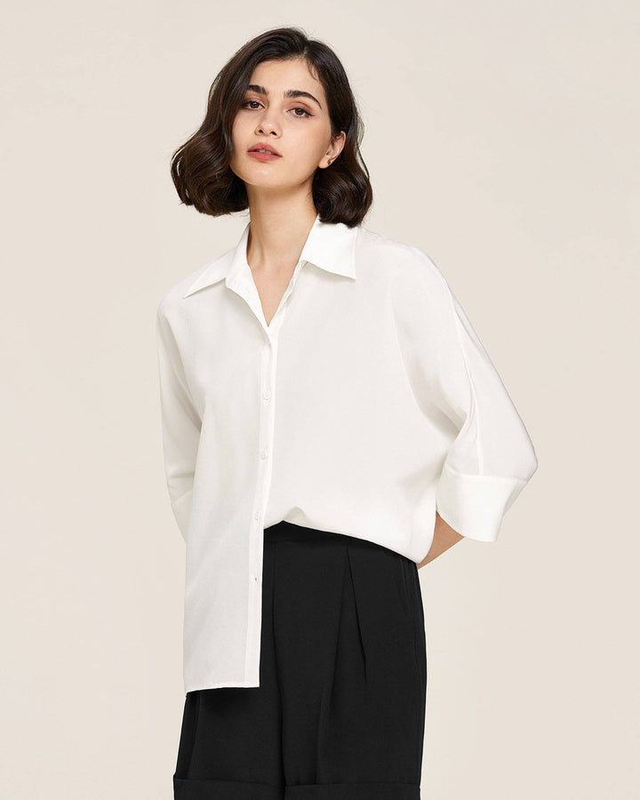 Weekend Oversize Silk Co - ord Set - The Village Retail
