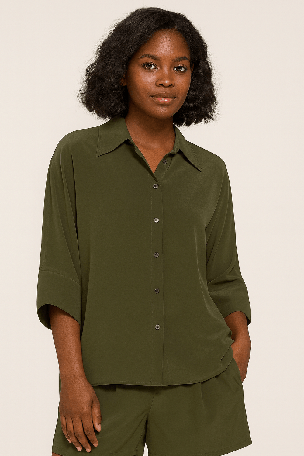 Weekend Oversize Silk Co - ord Set - The Village Retail