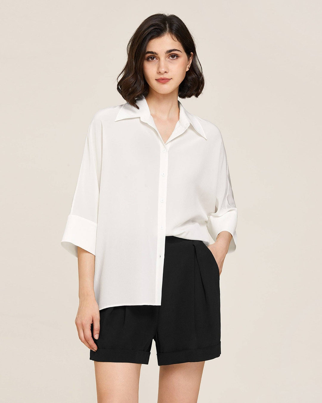 Weekend Oversize Silk Co - ord Set - The Village Retail