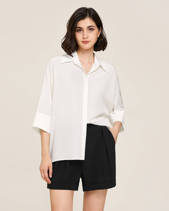 Weekend Oversize Silk Co - ord Set - The Village Retail