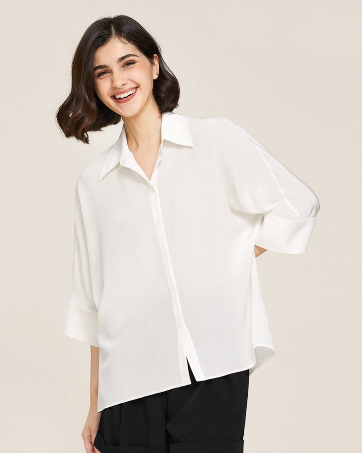Weekend Oversize Silk Co - ord Set - The Village Retail