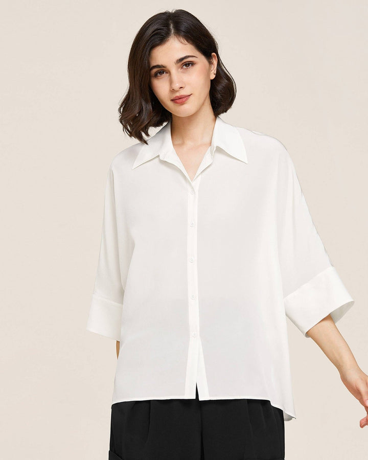 Weekend Oversize Silk Co - ord Set - The Village Retail
