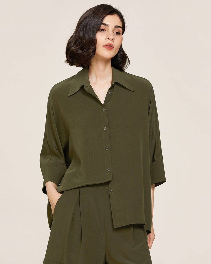 Weekend Oversize Silk Co - ord Set - The Village Retail