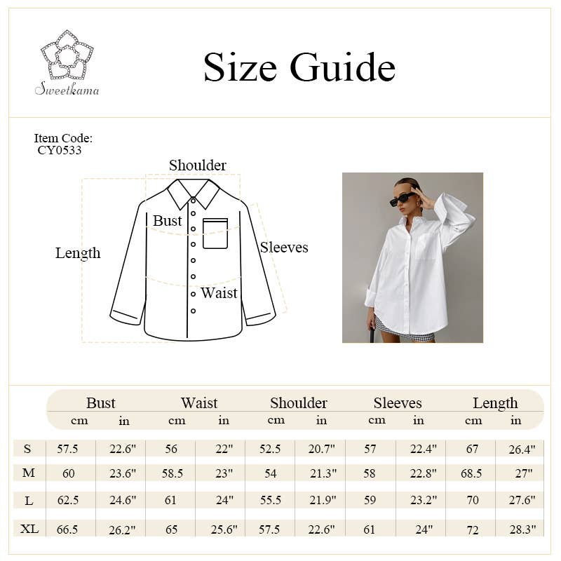 White Lapel Collar Button Down Fit Daily - The Village Retail