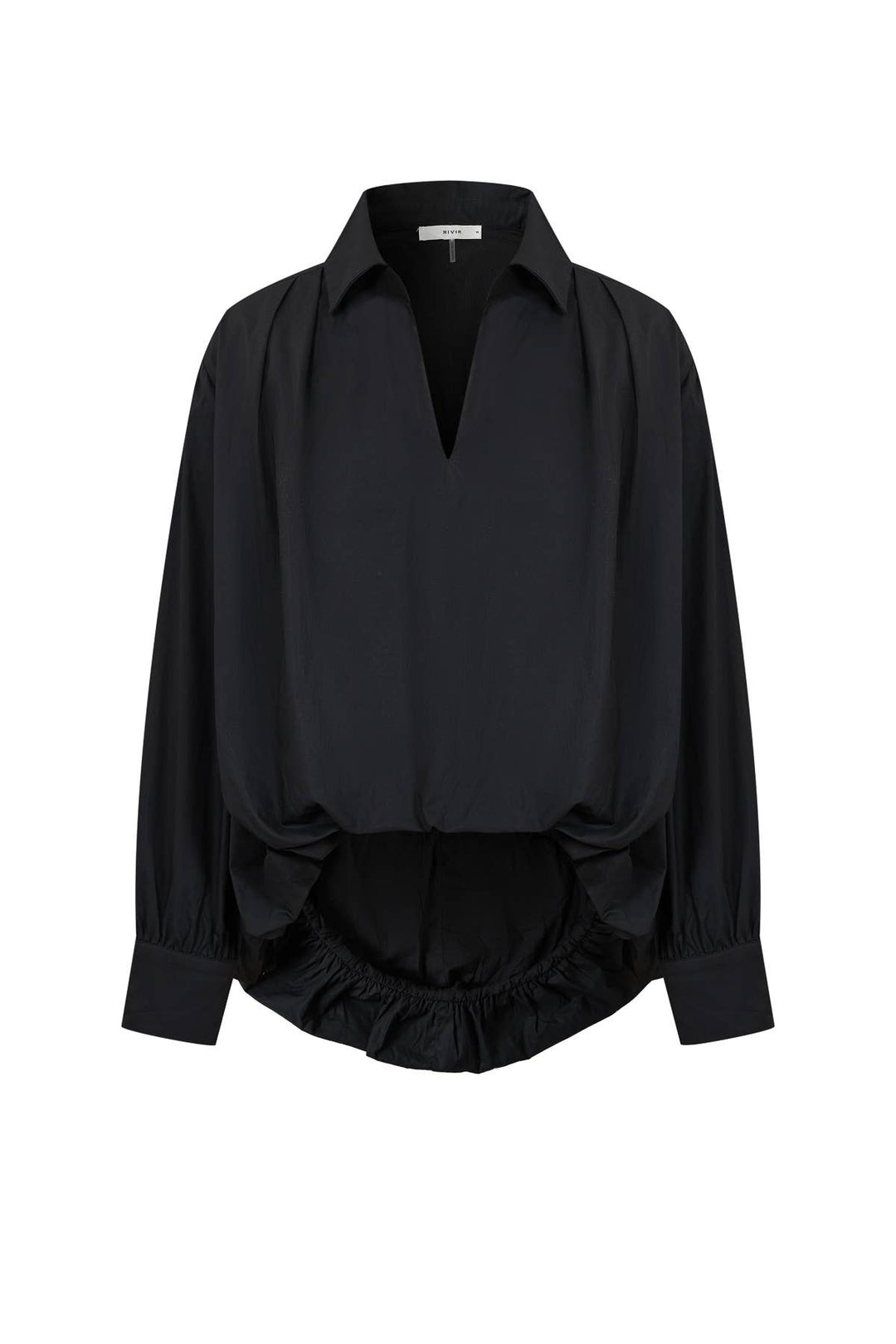 Woven Bubble High Low Shirt - The Village Retail