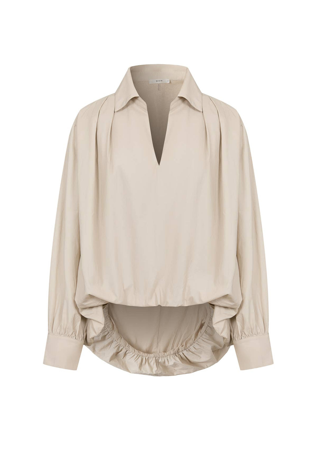 Woven Bubble High Low Shirt - The Village Retail