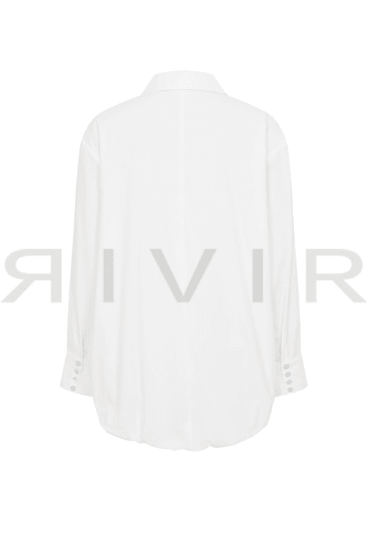 Woven Bubble High Low Shirt - The Village Retail