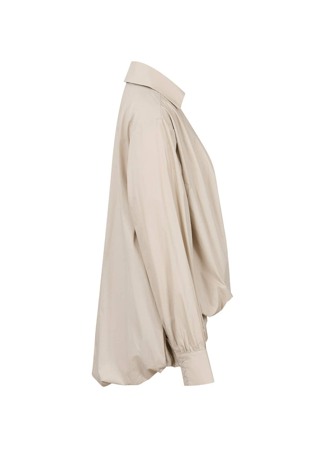 Woven Bubble High Low Shirt - The Village Retail
