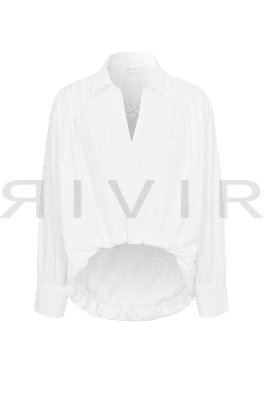 Woven Bubble High Low Shirt - The Village Retail