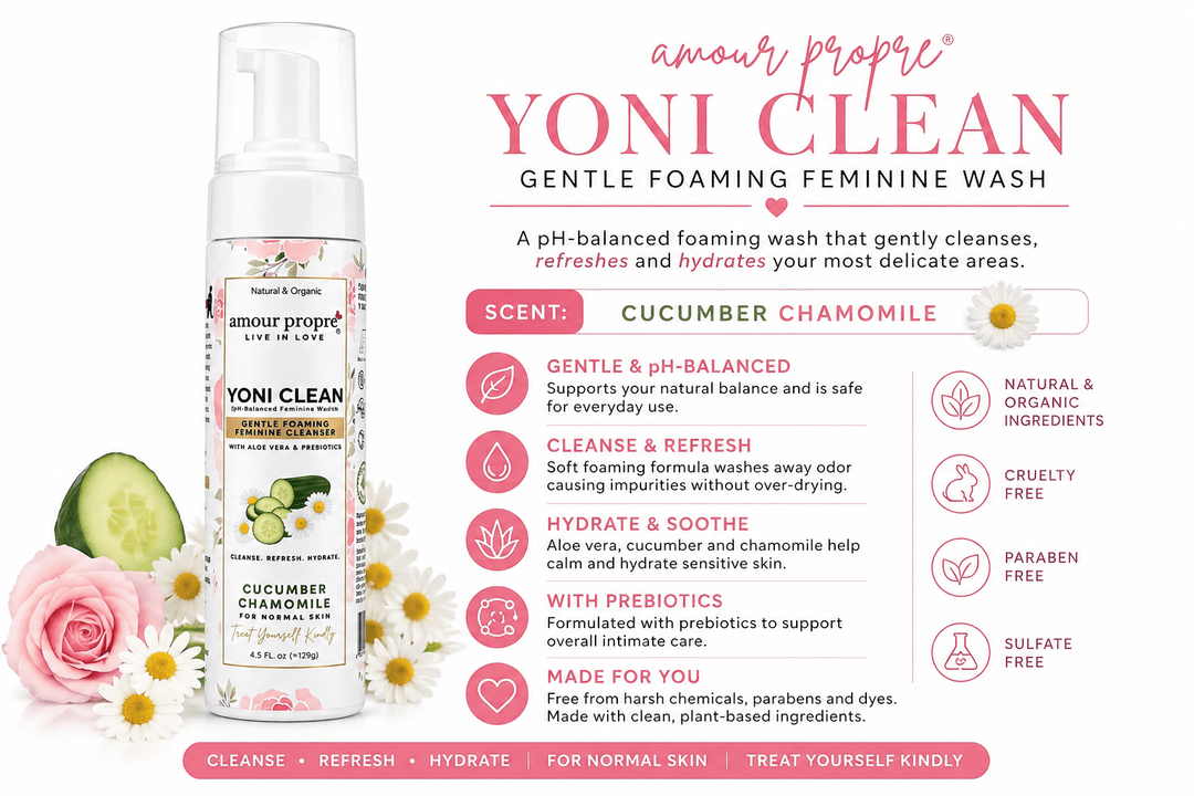 Yoni Clean Gentle Foaming Feminine Wash - The Village Retail