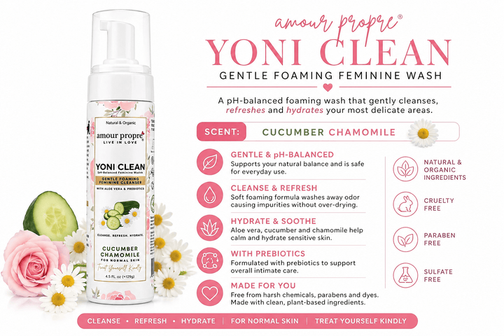 Yoni Clean Gentle Foaming Feminine Wash - The Village Retail