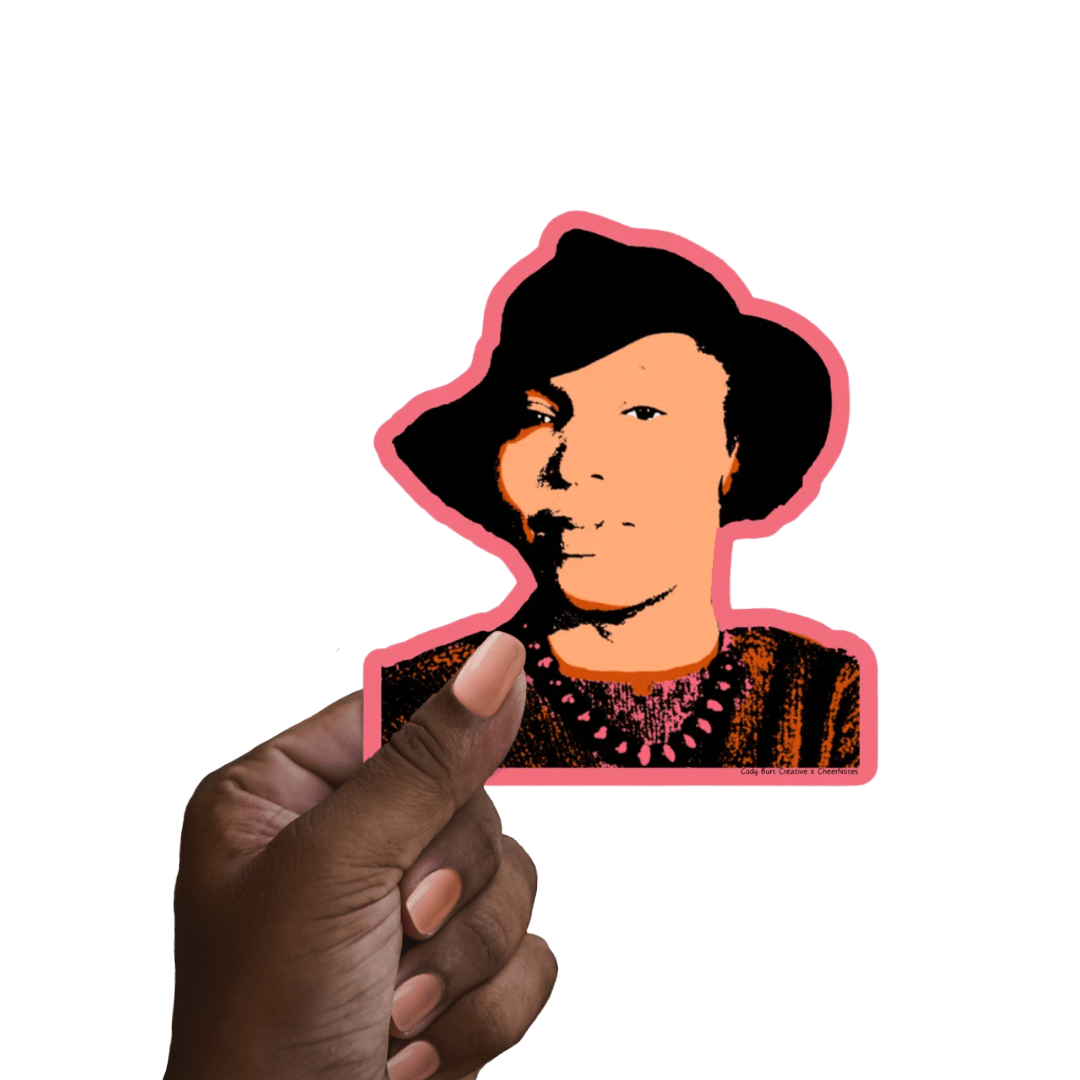 Zora Neale Hurston Stickers | Black Literary Icon | Bookish - The Village Retail
