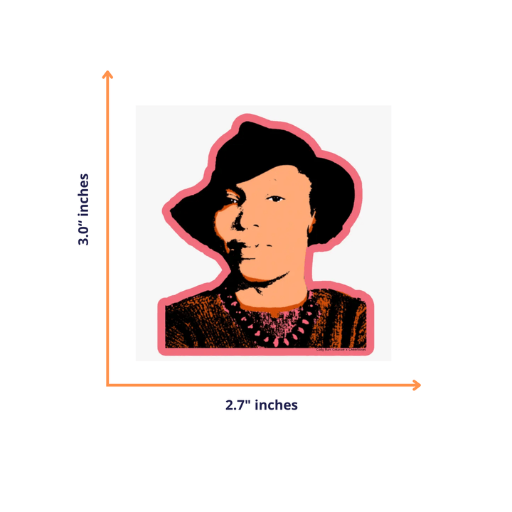 Zora Neale Hurston Stickers | Black Literary Icon | Bookish - The Village Retail