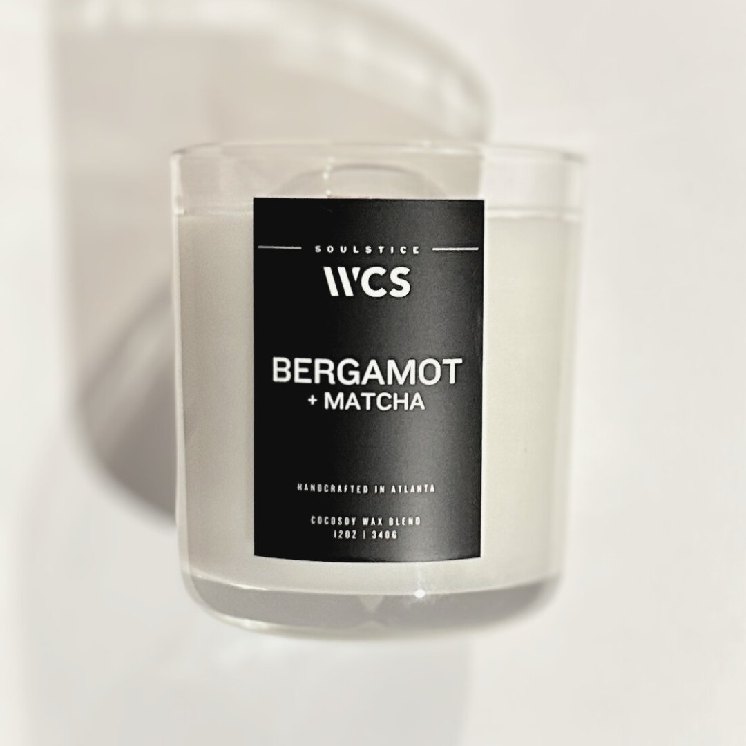 Bergamot + Matcha Scented Candle - The Village Retail