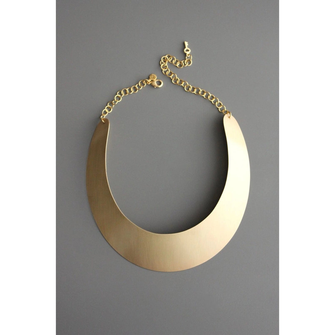 Brass Collar Necklace - The Village Retail