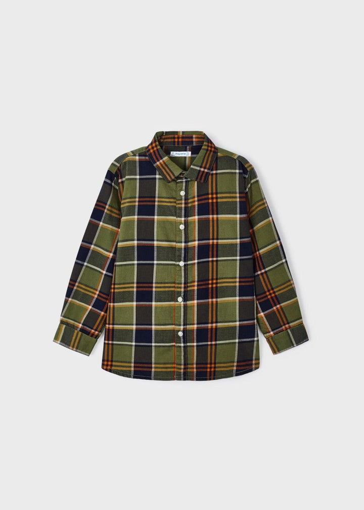 Colorblock Sweater, Plaid Button shirt, Slim- Fit Corduroy Pants- 3 Piece Set - The Village Retail