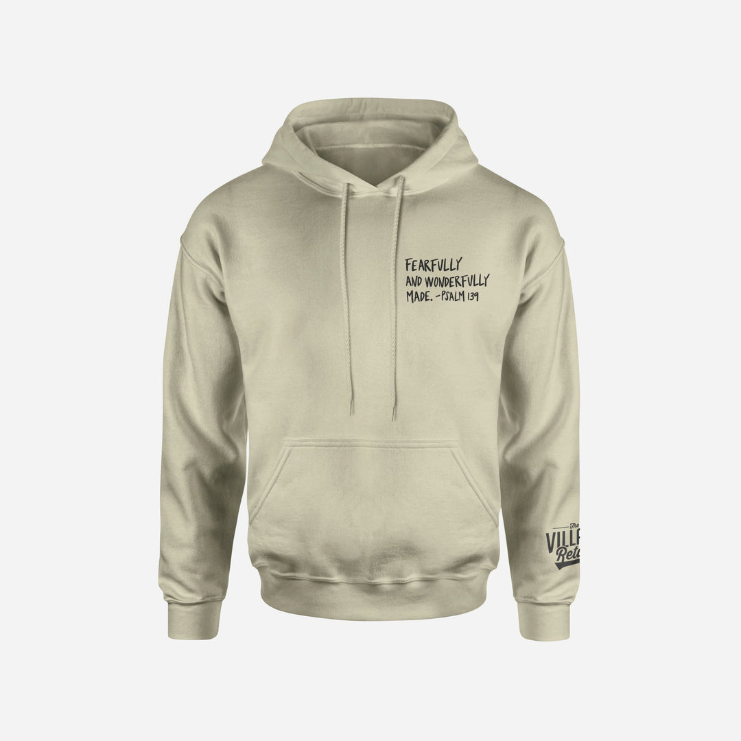 Fearfully and Wonderfully Made Hoodie - The Village Retail