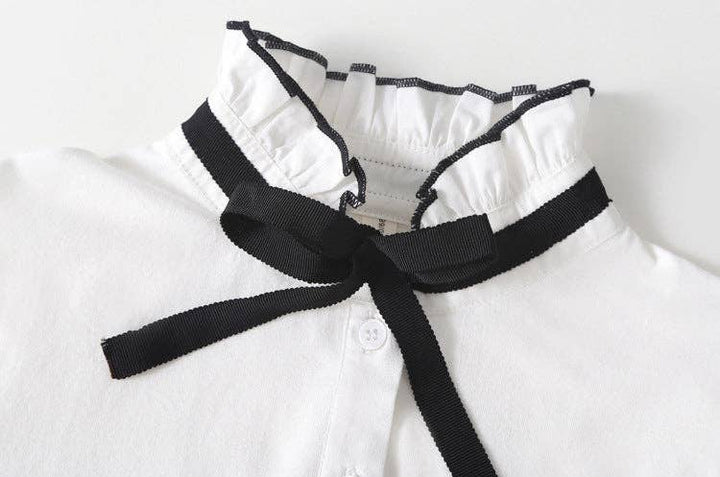 Girls Shirt and Argyle Sleeveless Dress - The Village Retail