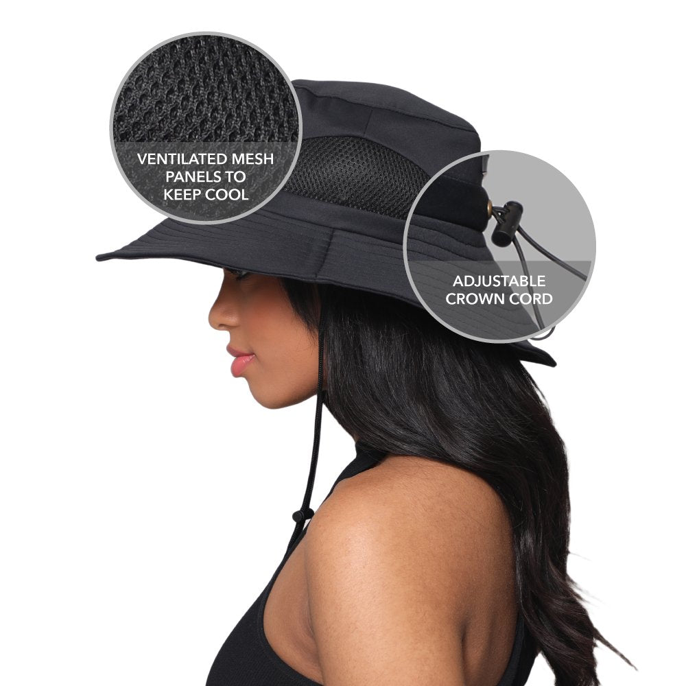 Hairbrella Satin-lined. Waterproof Sun Hat - The Village Retail