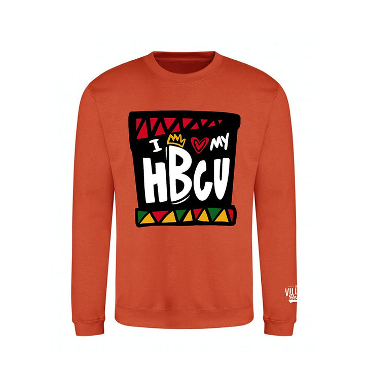 "I Love My HBCU" Crewneck (Limited Edition) - The Village Retail